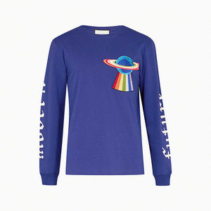 Gucci Modern Future SS17 Men's Long Sleeve Blue